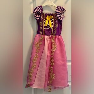 Pink and Purple Kids Rapunzel Costume Dress Size 5-6 years